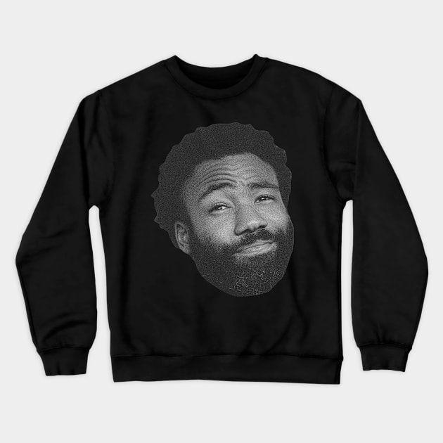 Childish Gambino Face 3 Crewneck Sweatshirt by Oldies Goodies!